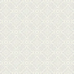 A Botanical Season - Lace Medallion Light - Jackie Robinson - Benartex Fabrics