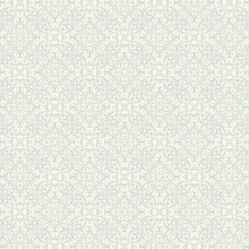 A Botanical Season - Lace Medallion Light - Jackie Robinson - Benartex Fabrics