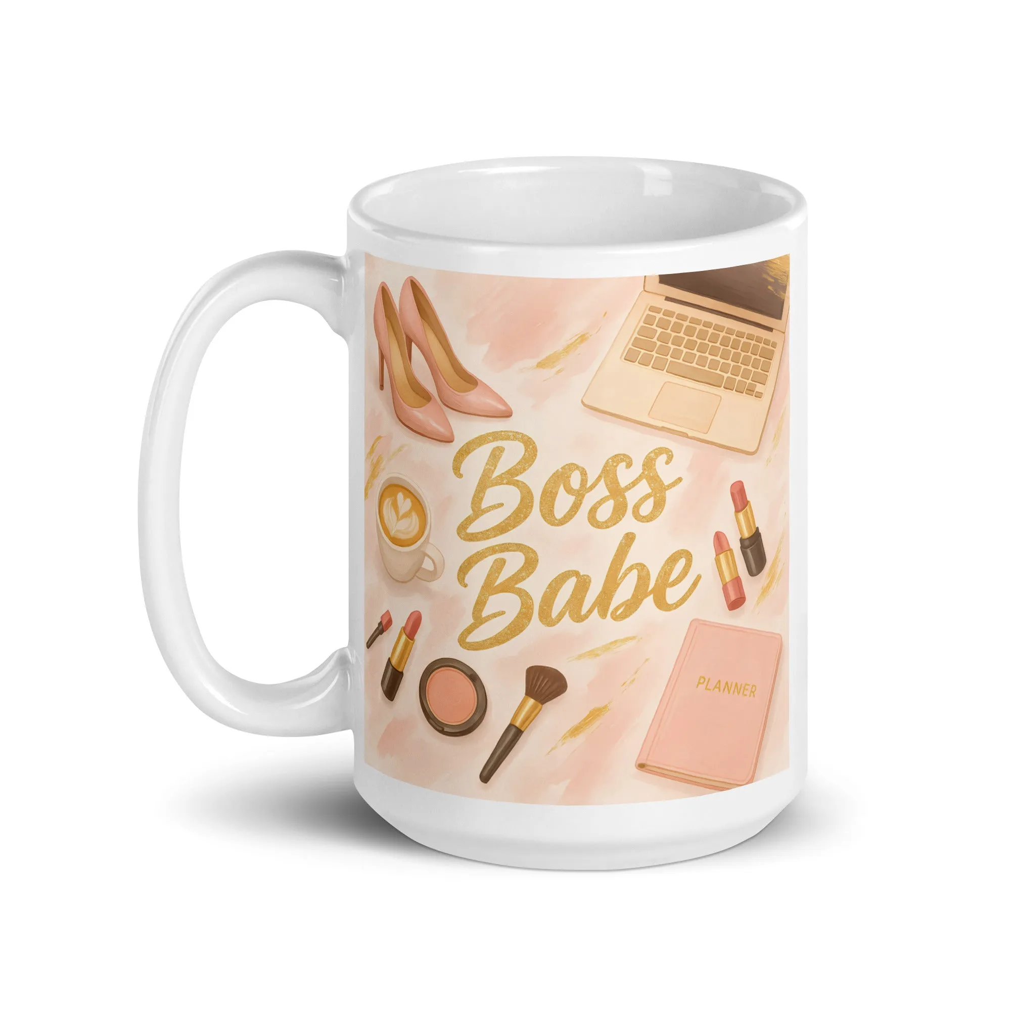 Boss Babe Glossy Mug