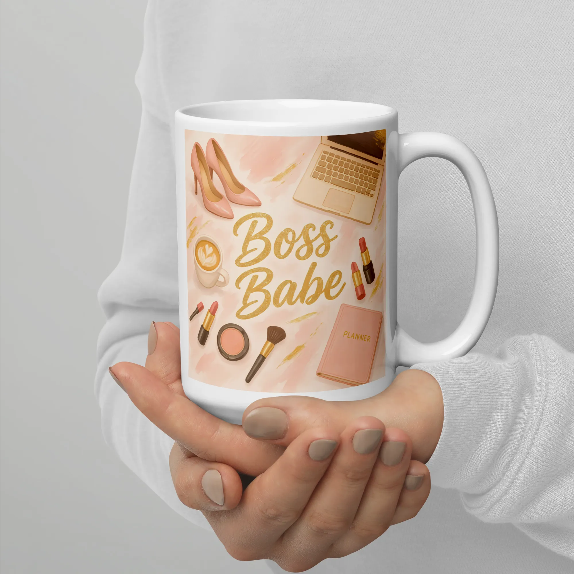 Boss Babe Glossy Mug