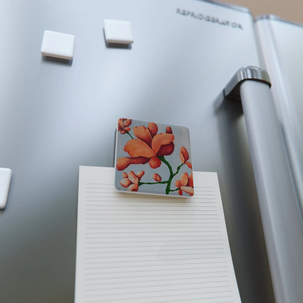 Como la Flor Porcelain Magnet