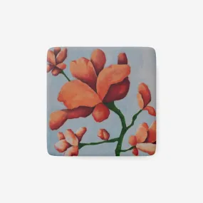 Como la Flor Porcelain Magnet