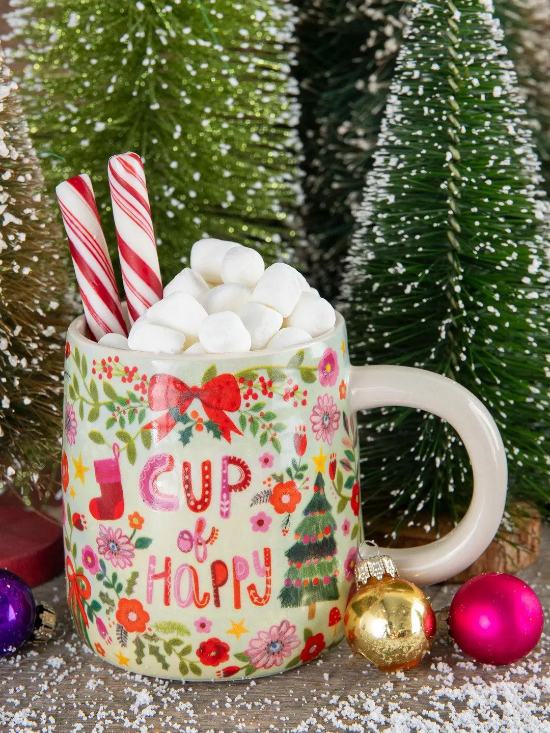 CUP OF HAPPY HOLIDAY MUG