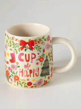 CUP OF HAPPY HOLIDAY MUG
