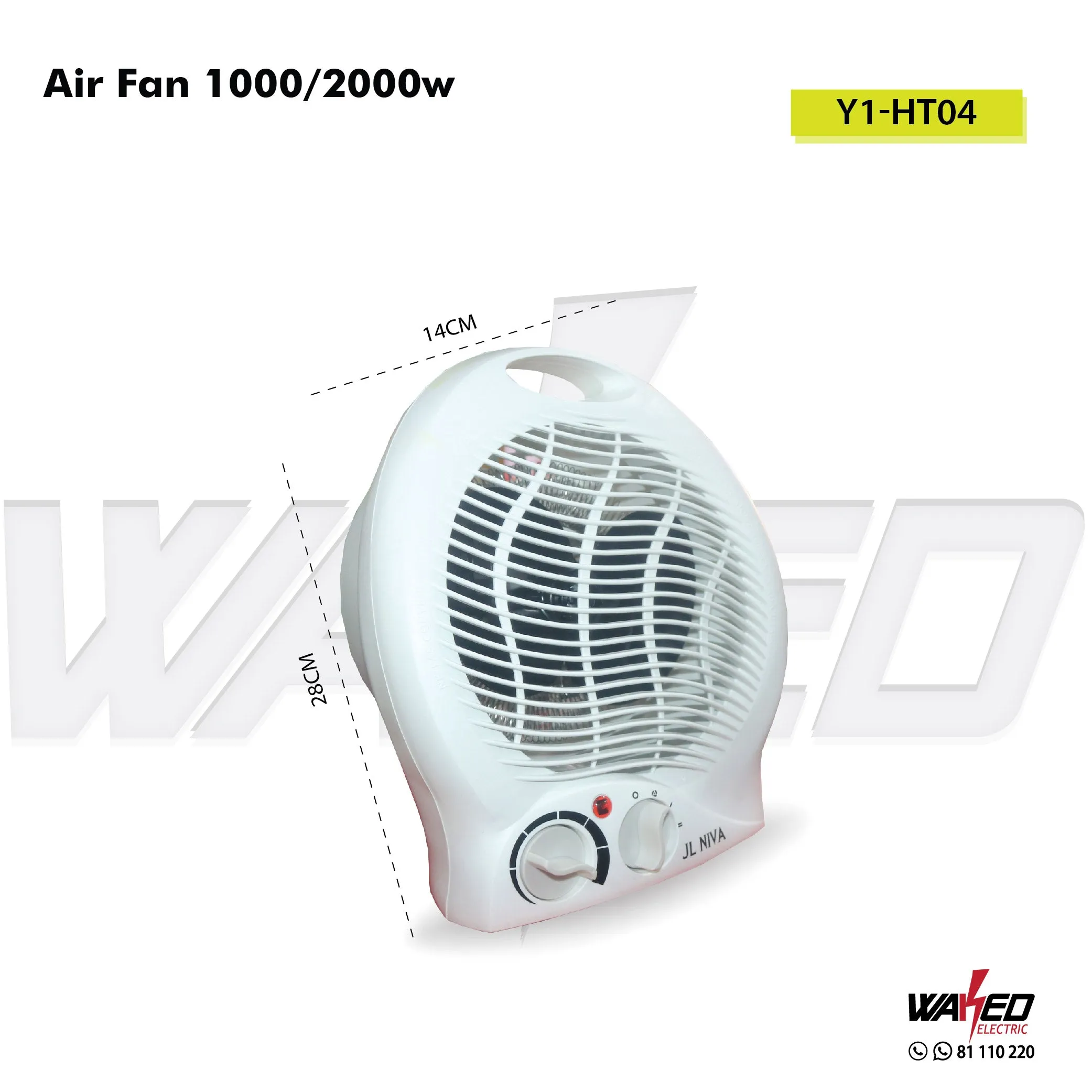 Fan Heater 1000-2000W