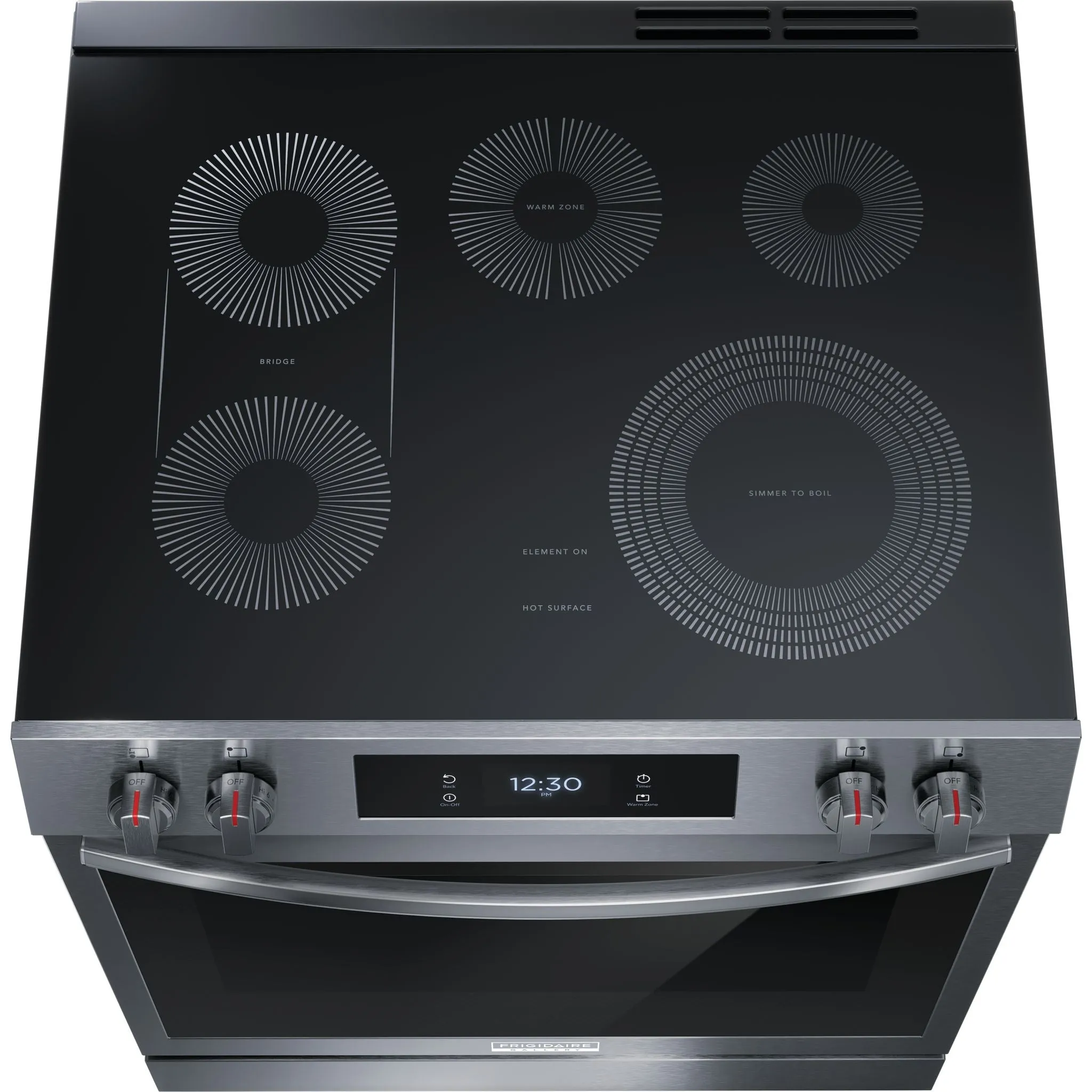 Frigidaire Gallery 30" Electric Range (GCFE306CBD) - SmudgeProof Back Stainless Steel