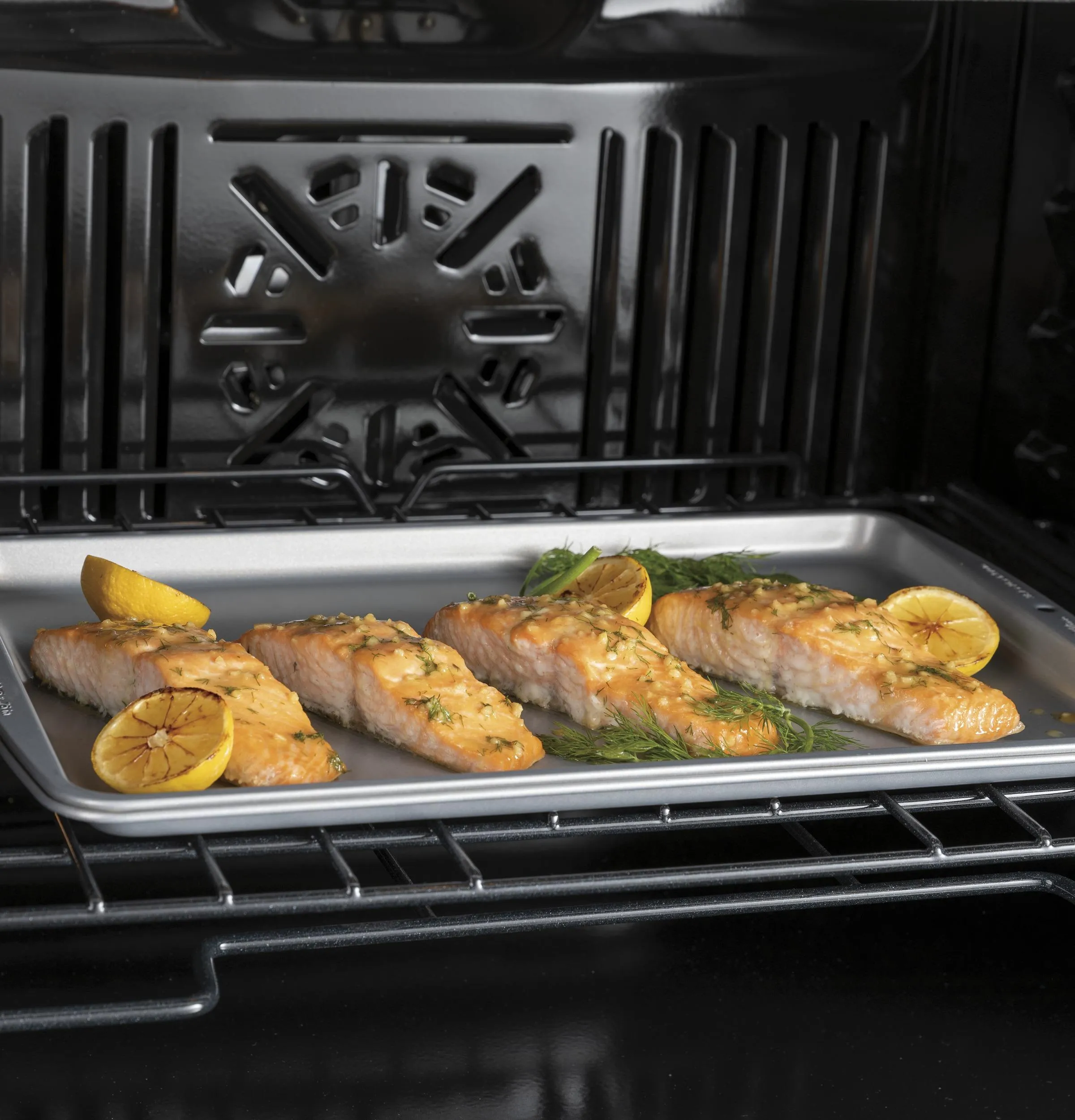 GE® 30" Smart Built-In Self-Clean Convection Double Wall Oven with Never Scrub Racks
