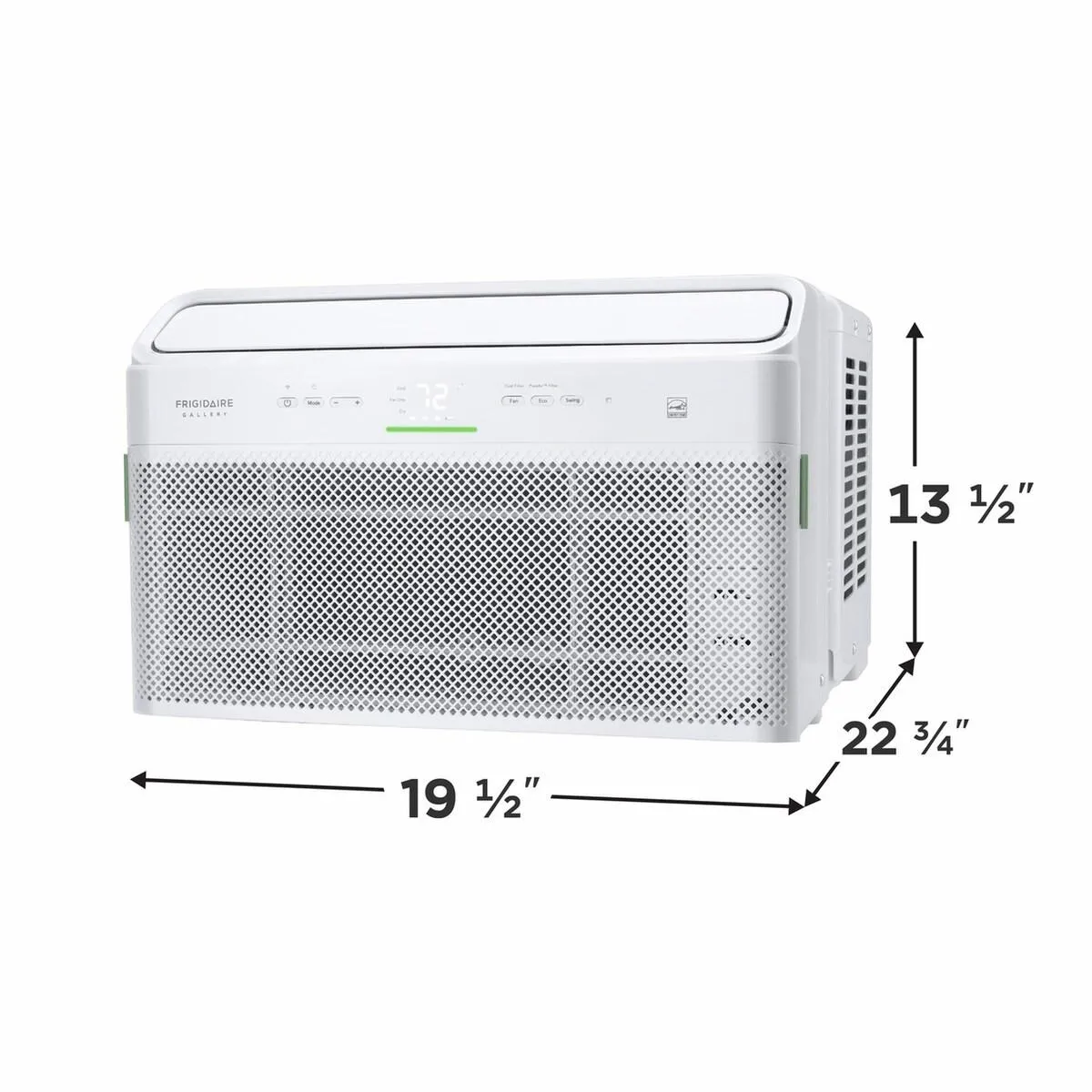 GHWQ085WD1 Frigidaire Gallery 8,000 BTU U-Shape Window Room Air Conditioner with Inverter and Wi-Fi (Energy Star)