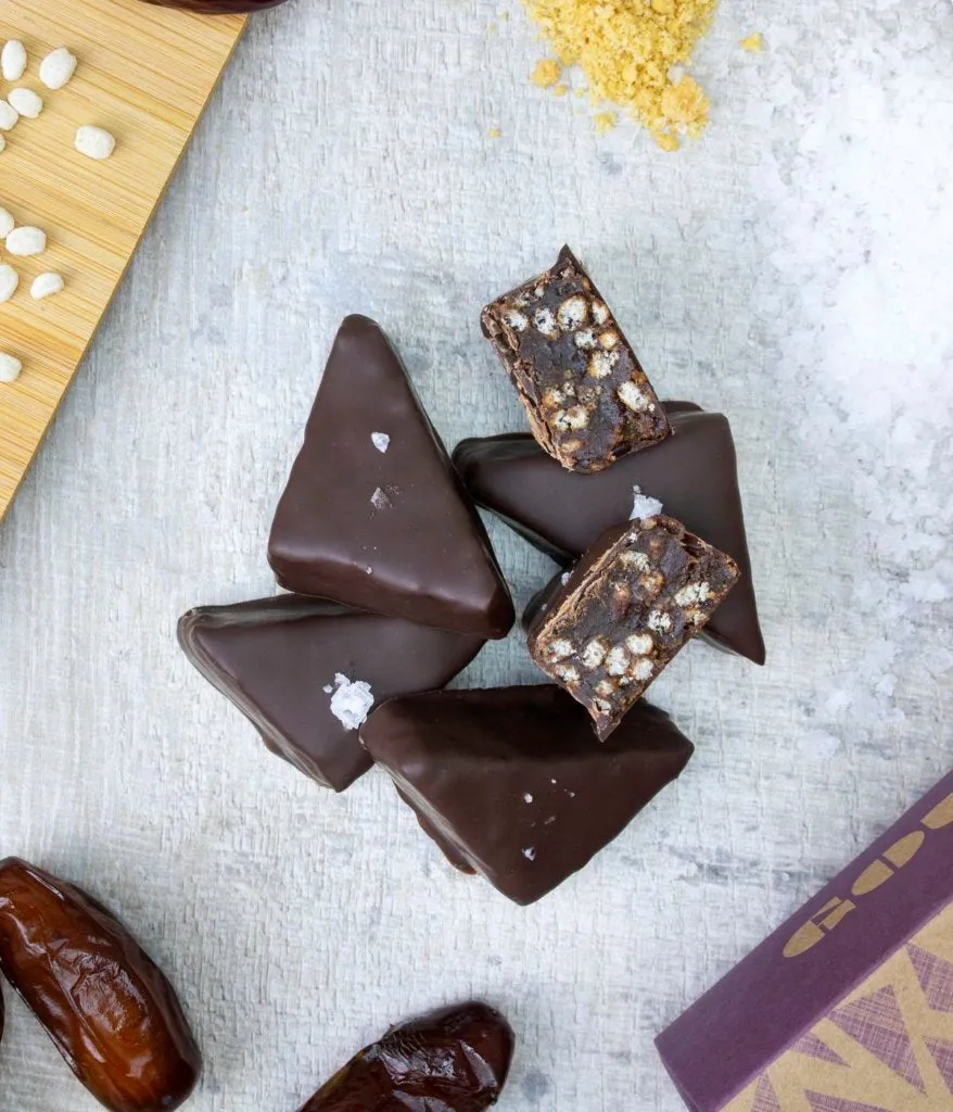 Goupie Minis Salted Sticky Toffee Chocolate Confection 80g