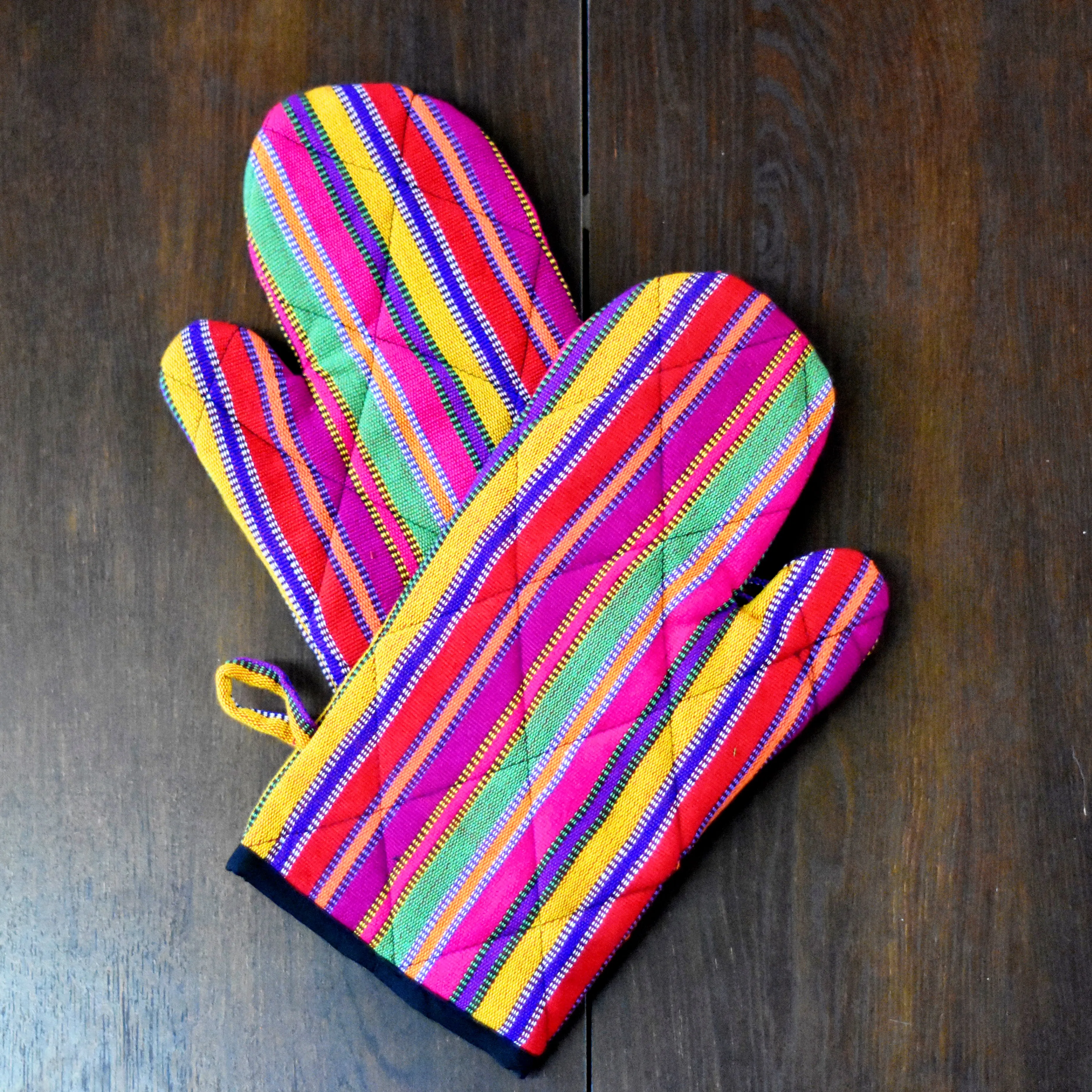 Guatemalan Kitchen Apron Gift Set