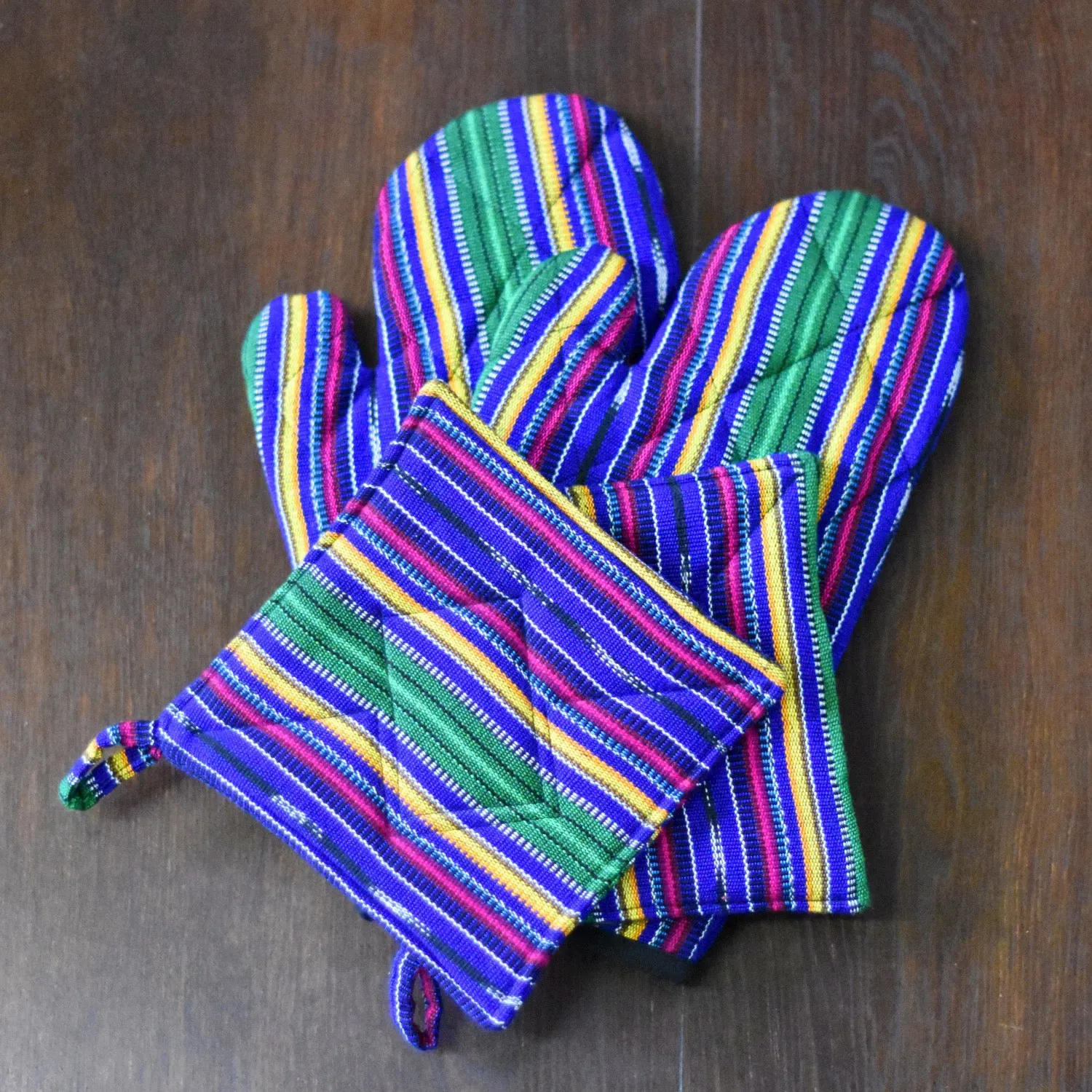 Guatemalan Kitchen Apron Gift Set