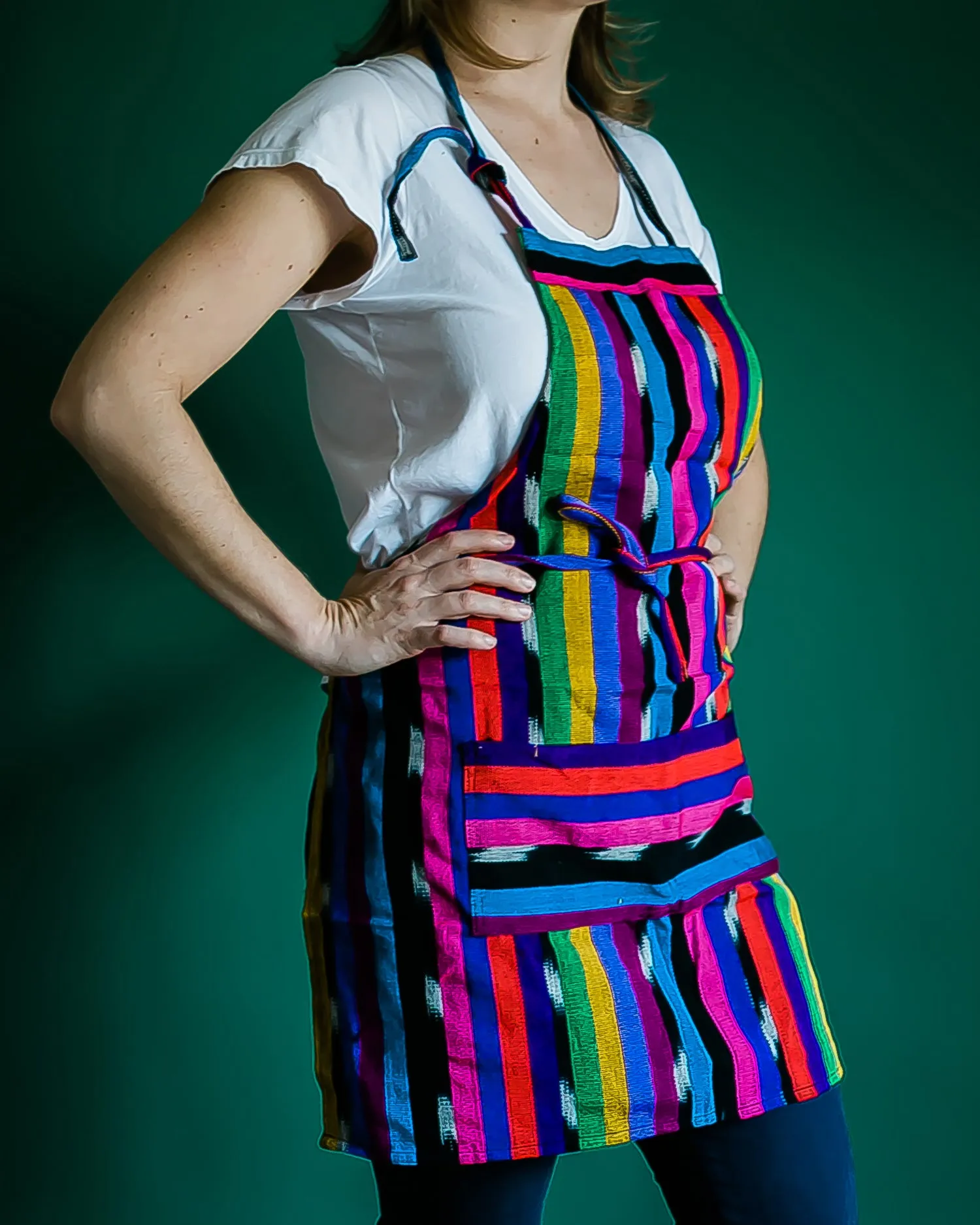 Guatemalan Kitchen Apron Gift Set