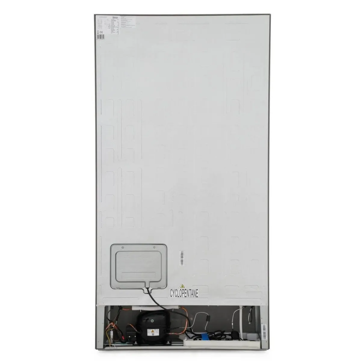 Hisense RS741N4WC11 non-plumbed American Style Fridge Freezer - Stainless Steel
