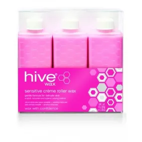 Hive Sensitive Creme Roller Wax 6 x 80g