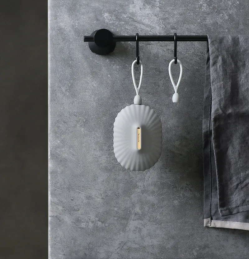 Magnetic Shell Potholder & Oven Mitt - Grey