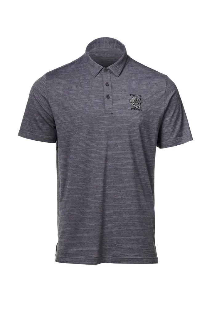 MEN&#039;S TRAVISMATHEW THE HEATER POLO WHISTLING STRAITS® LOGO. 3 COLOR OPTIONS.