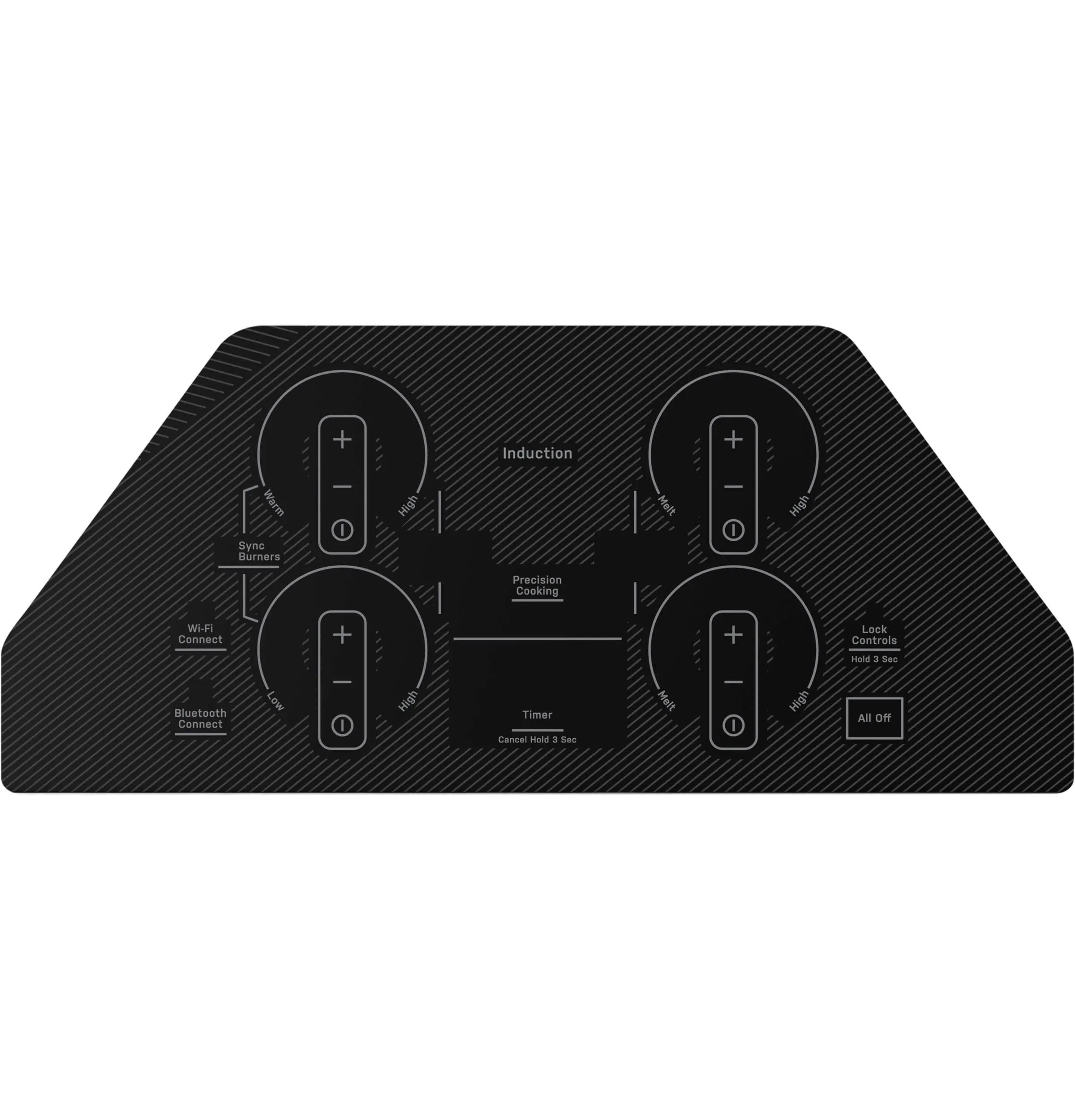 PHP9030STSS GE Profile™ 30" Built-In Touch Control Induction Cooktop
