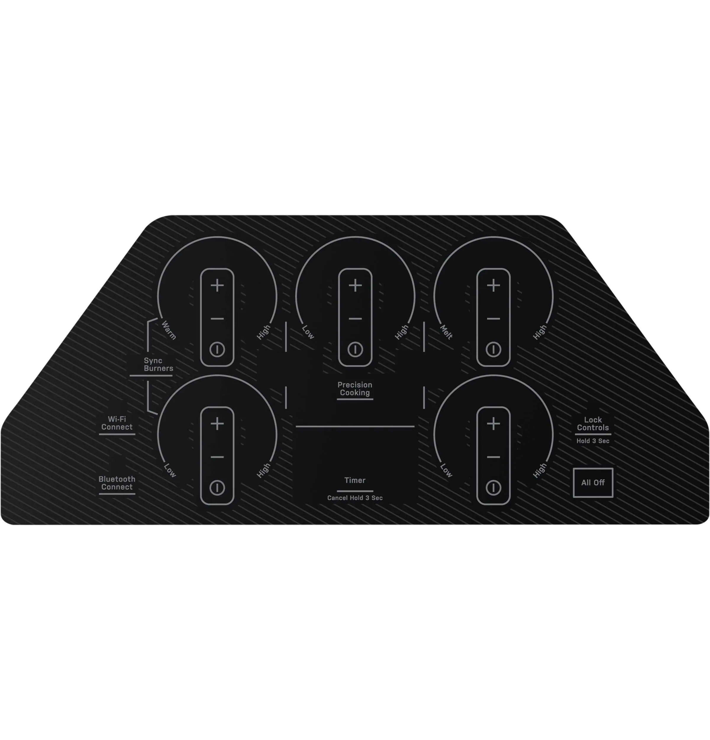PHP9036STSS GE Profile™ 36" Built-In Touch Control Induction Cooktop